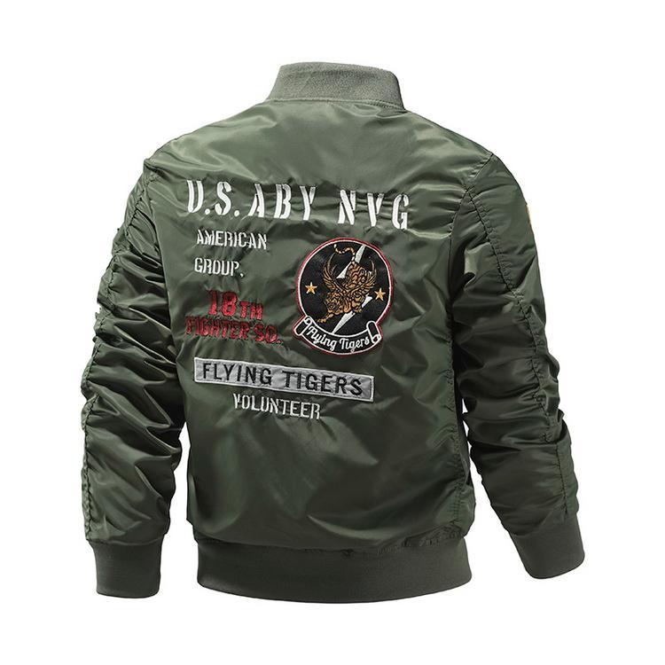 メンズ ミリタリージャケット ジャケット ジャンパー MA1 MA-1 刺繍