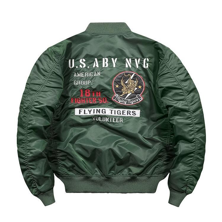 メンズ ミリタリージャケット ジャケット ジャンパー MA1 MA-1 刺繍