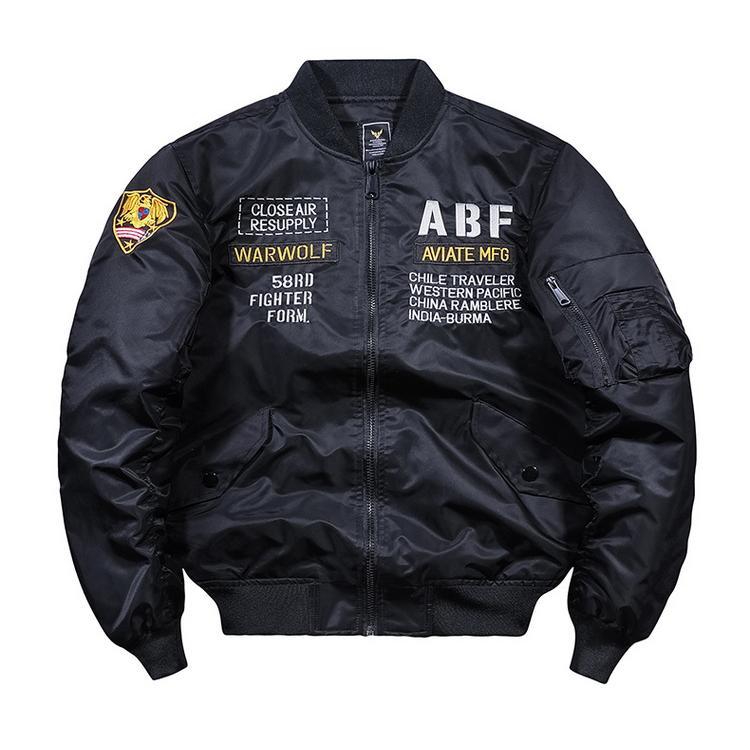 メンズ ミリタリージャケット ジャケット ジャンパー MA1 MA-1 刺繍