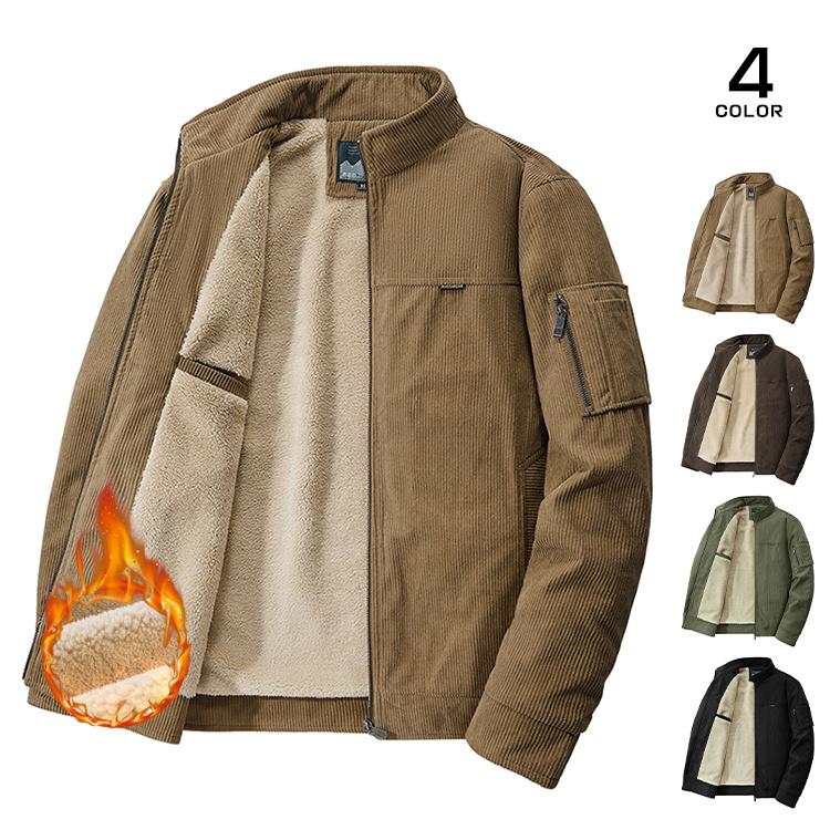 ミリタリージャケット メンズ アウター ボアジャケット ムートン