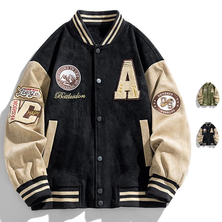 メンズ スタジャン スタジアム ジャンパー コーチジャケット 防寒