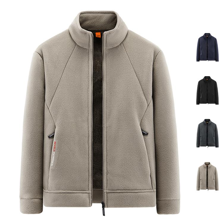 メンズ フリースジャケット ボアジャケット ジャンパー アウター