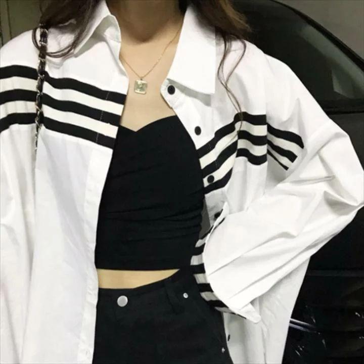 ジャケット 長袖 カジュアル系 シンプルデザイン ストライプ柄 大人可愛い 代 30代 春 日焼け止め こなれ感 レディースファッション 可愛い お出かけ 女子会 気質アップ