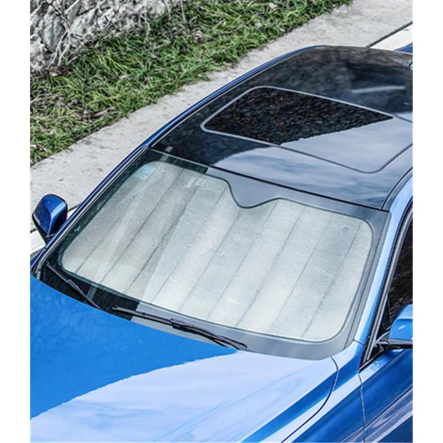 車 サンシェード 断熱 吸盤 フロントガラスカバー サンシェード フロントガラス ワンタッチ 車 日よけ フロント サンシェード 車 サンシェード フロントガラス U Rhcwremqdi ファッション Www Lecascate It