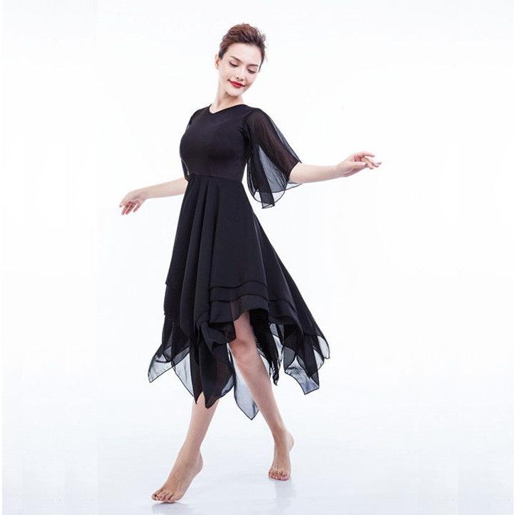 超目玉 12月 ラテンダンスワンピース 3色 白 黒 赤 無地 半袖 レディース 社交ダンス衣装 レッスン着 ラテンドレス モダンドレス 社交ダンス 練習服 ラテンダンス衣装 モダン 半袖 Size M Www We Job Com