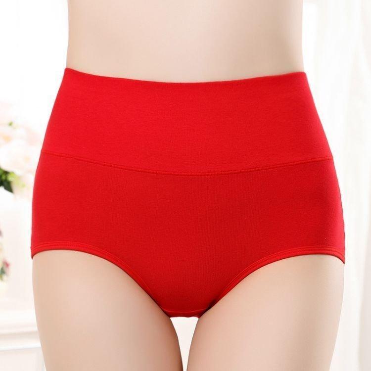 激安通販の ショーツ レディース 綿 深ばき ハイウエスト コットン 女性 下着 パンツ ストレッチ おしゃれ かわいい 大きいサイズ すっぽり マタニティ 妊婦 Democracia Tv