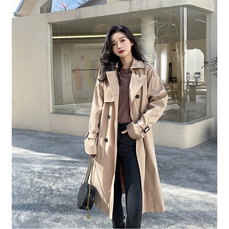 高級素材使用ブランド トレンチコート コート レディース 通勤 カジュアル ファッション 女性 高級感 上品 秋冬 春秋 アウター オシャレ きれいめ トレンチコート Perfiminas Com Br