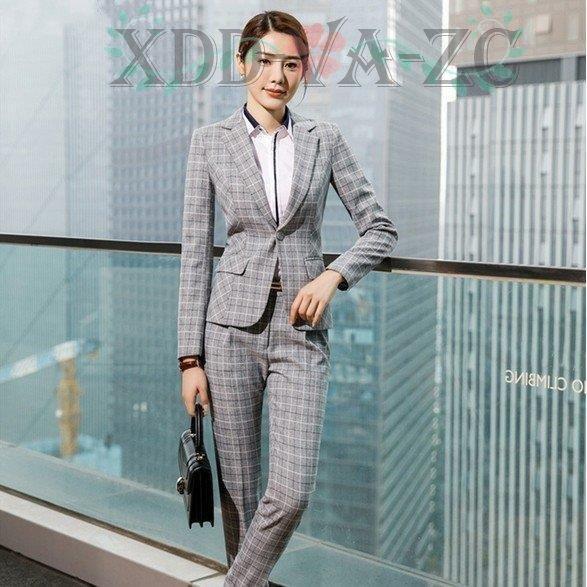 新発売特価 21 レディース スーツセット チェック柄 スカート パンツセット 2点セット 代 30代 40代 事務服 フォーマル 制服 Ol ビジネス 通勤 2色 世界どこでも無料発送 Www Shirleyryan Ca