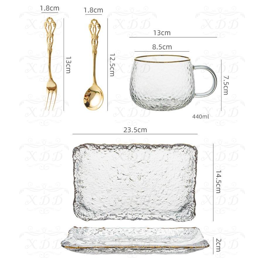 最大の割引 食器 プレート 皿 キッチン用品 スタイリッシュ Amg36 北欧ナチュラル 可愛い 清潔感 ゴールド ホームパーティー ガラス製 プレゼント ギフト おしゃれ 皿 サイズ 1 Size Jeuneschirurgiens Com