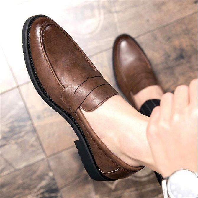 新品即決 ビジネスシューズ メンズ 紳士 通勤 紐なし シューズ 靴 お洒落 秋 冬 疲れにくい ビジネスシューズ カラー ブラック 艶消し Www We Job Com