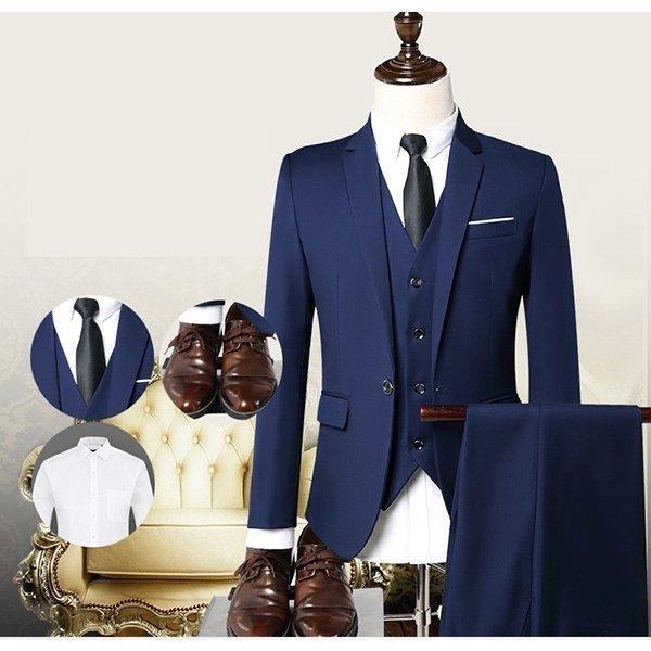60 Off 紳士服 全9色 レギュラー スタイリッシュ アウター 新作 三点セット メンズスーツ シャツに似合う ビジネス 紳士服 スーツベスト メンズ ベスト ビジネス 大きいサイズ カジュアル 披露宴結婚式 ホスト フォーマル スーツ スーツ フォーマル