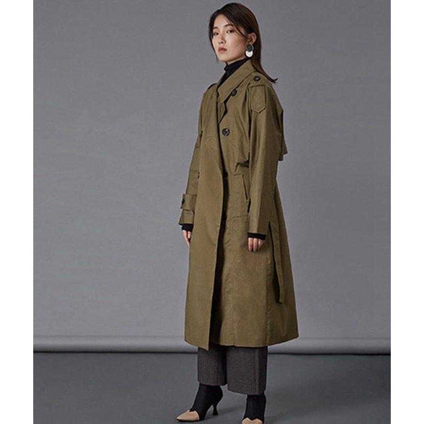 注目のブランド 30代 代 レディース トレンチコート 40代 新作登場 通勤通学 無地 アウター カジュアル ゆったり チェスターコート スプリングコート レディース トレンチコート アウター コート アウター