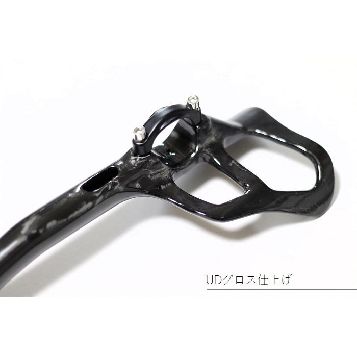 超軽量フルカーボンTTバー 3K・UDグロス・マット仕上げ DHバー