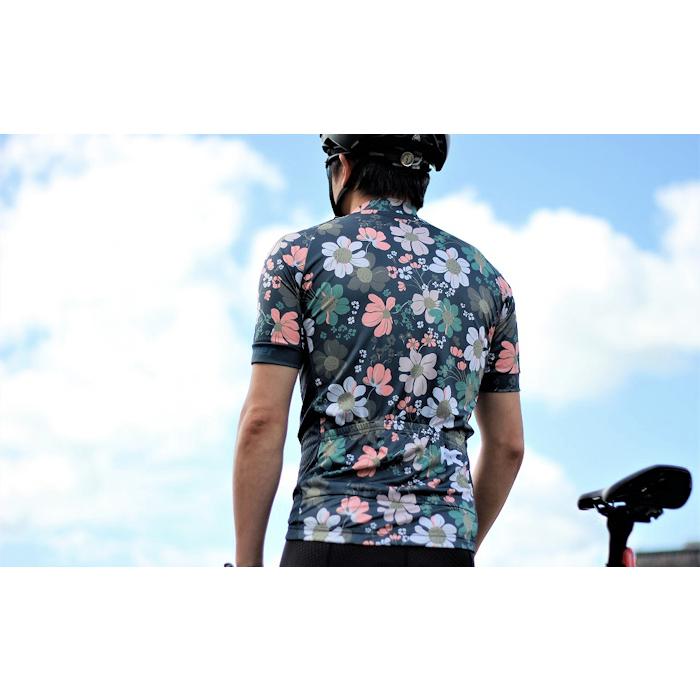 サイクルジャージ Racmmer『マーガレット』半袖 夏 春夏 安い おしゃれ