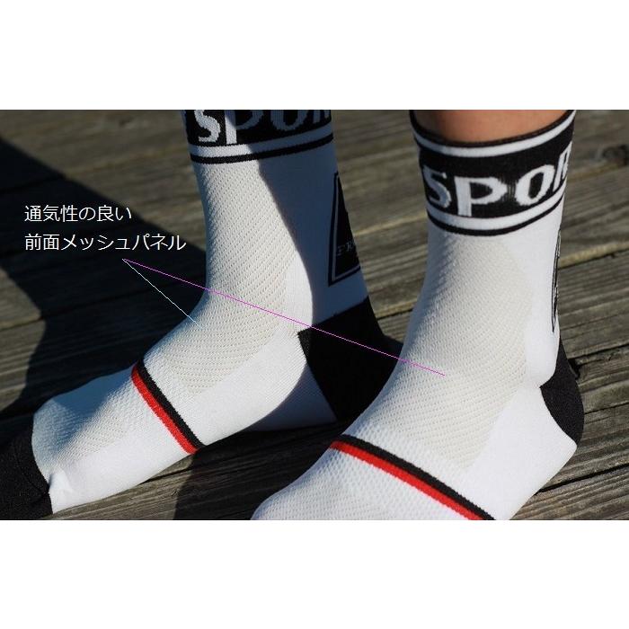 サイクルソックス DHSports コスパに優れるサイクリングソックス ショート おしゃれ 夏 |  | 08