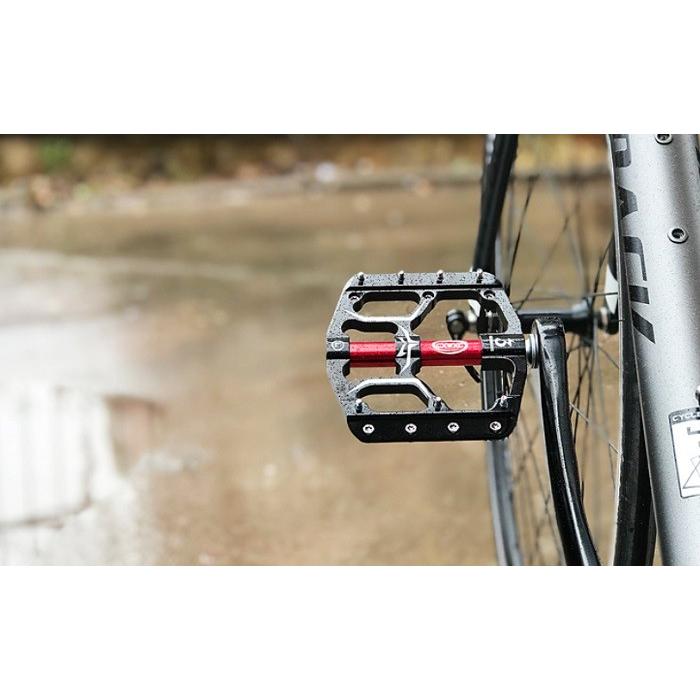 CXWXC ウルトラライトペダル 157G アルミCNC切削 ワイド＋14ピン