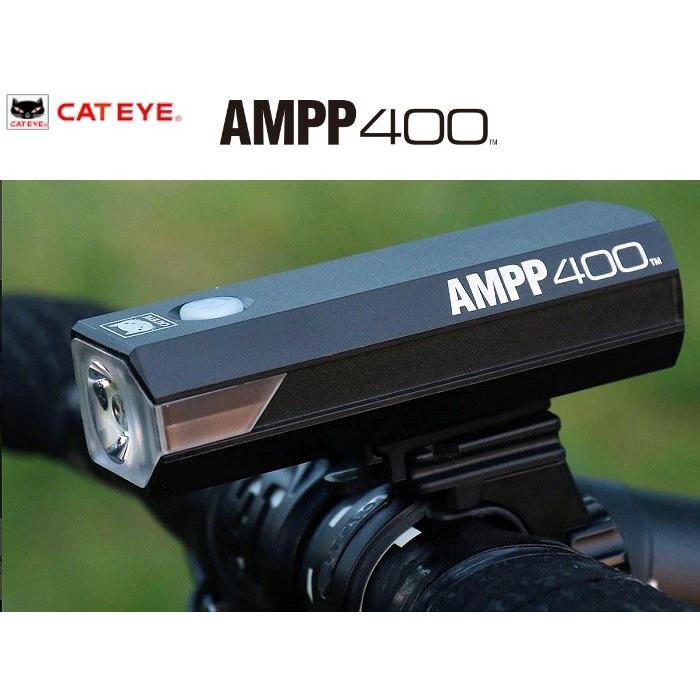 自転車 ライト サイクルライト CATEYE キャットアイAMPP400  HL-EL084RC VOLT400より明るくワイド |  | 01