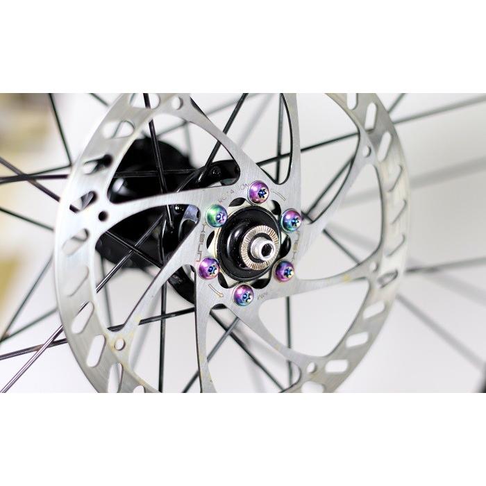 ディスクブレーキ用チタンボルト 6本セット M5×10mm |  | 01