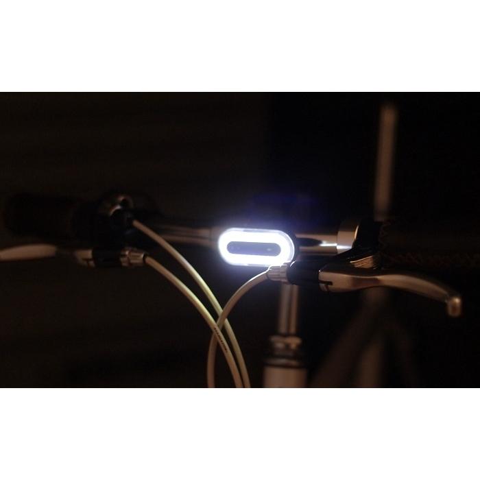 サイクルライト 高輝度COB LED各フロント/テール 『オーヴァル』充電式 明るい |  | 02