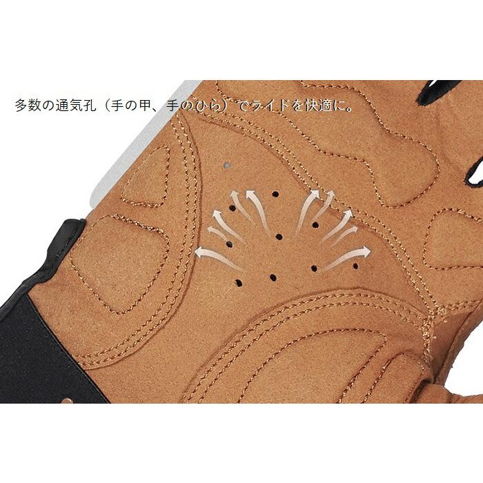 サイクルグローブ West Biking （ウエストバイキング）『フルフィンガー ヌバック調グローブ』 春秋向き 4サイズ サイクルグローブ 防寒  手袋 おしゃれ |  | 02