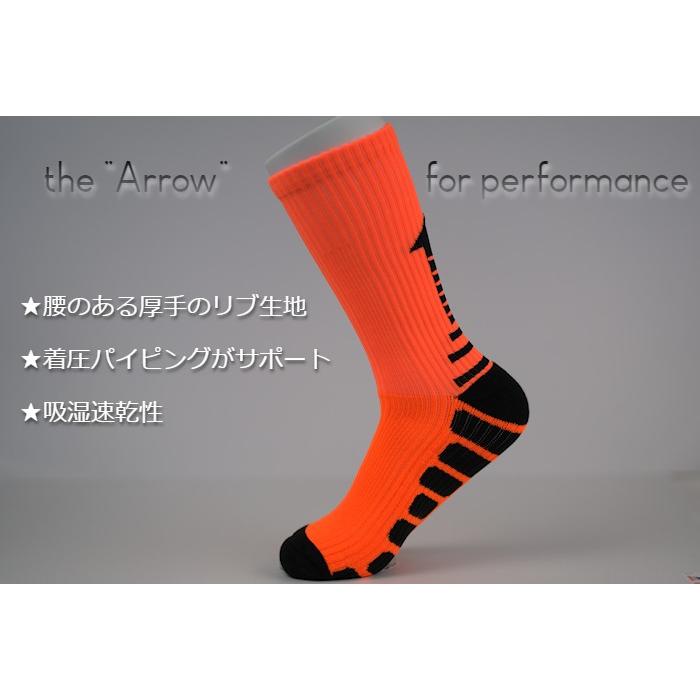 サイクルソックス 『アロー』 コンプレッションソックス  厚手 着圧 10カラー |  | 01