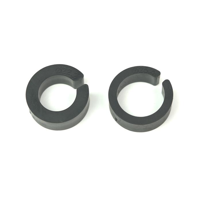 ラバースペーサー 22.2mm/ 25.4mm ラバーシム ゴム製 サイコン取り付け