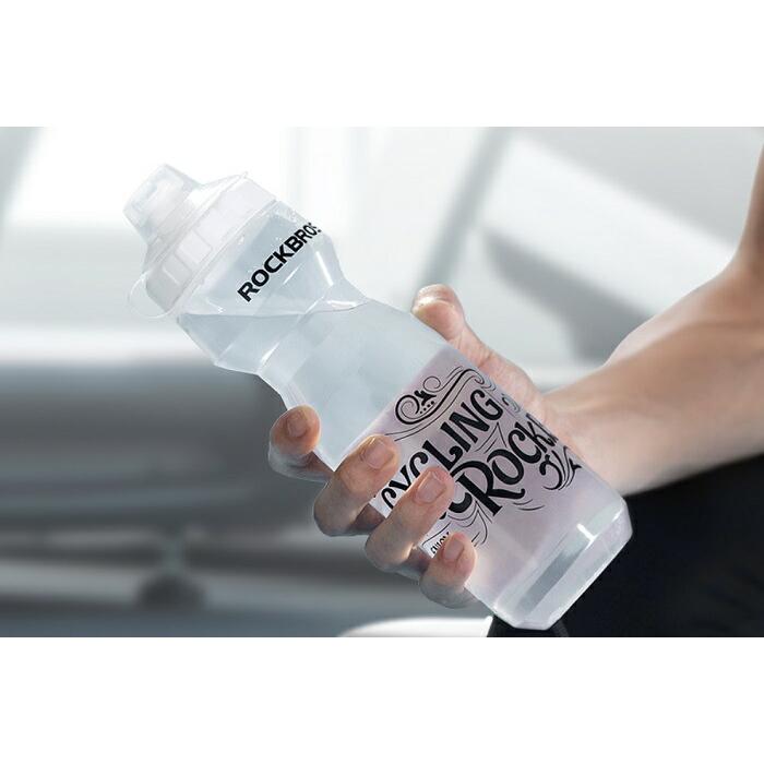 サイクルボトル RockBros（ロックブロス）キャップ付きクリアボトル 750ml 大容量 |  | 01