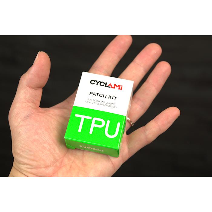 パンク修理パッチ Cyclami TPUチューブ専用パッチ＋クリーナー各