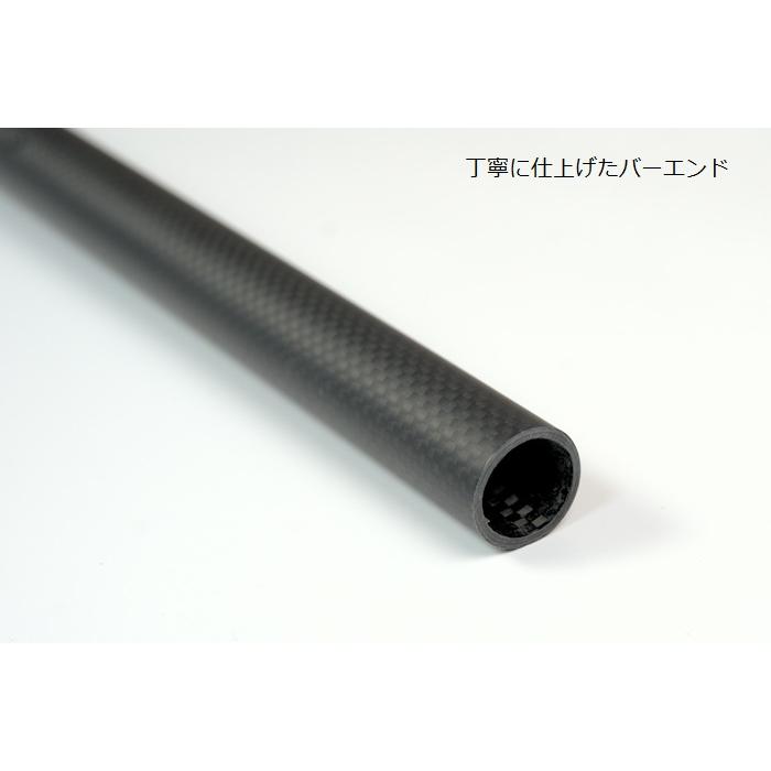 フルカーボンハンドルバー 130g フラットバー 3Kカーボン MTB ファット