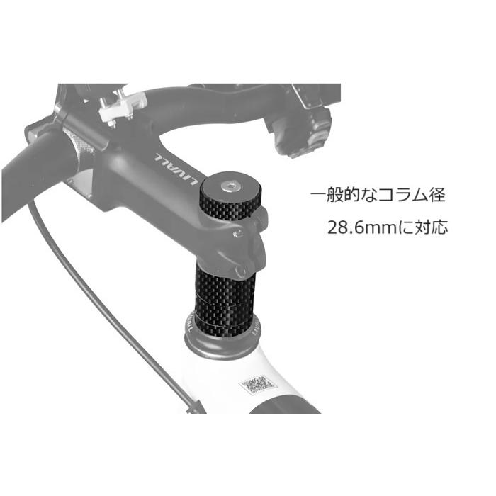 ヘッドセットスペーサー RiderAce（ライダーエース）フルカーボン