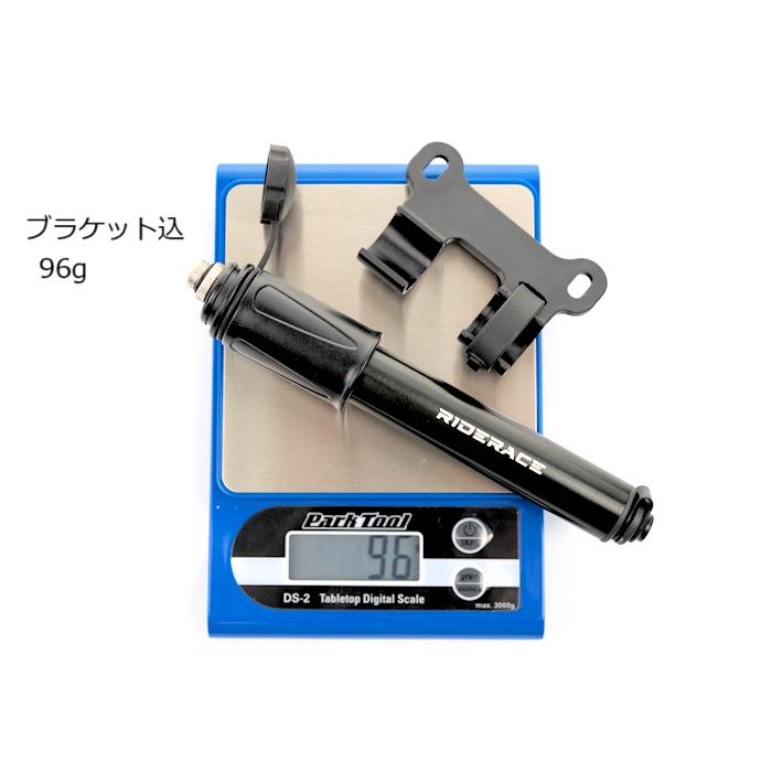 携帯ポンプ RiderAce（ライダーエース）バイクポンプ 100PSI ロード