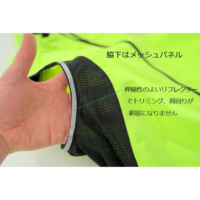 サイクルジレ X-TIGER （エックスタイガー）ウィンドジレ 防風 撥水 サイクリングベスト ロードバイク |  | 06