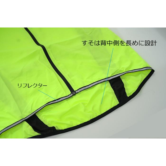サイクルジレ X-TIGER （エックスタイガー）ウィンドジレ 防風 撥水 サイクリングベスト ロードバイク |  | 09