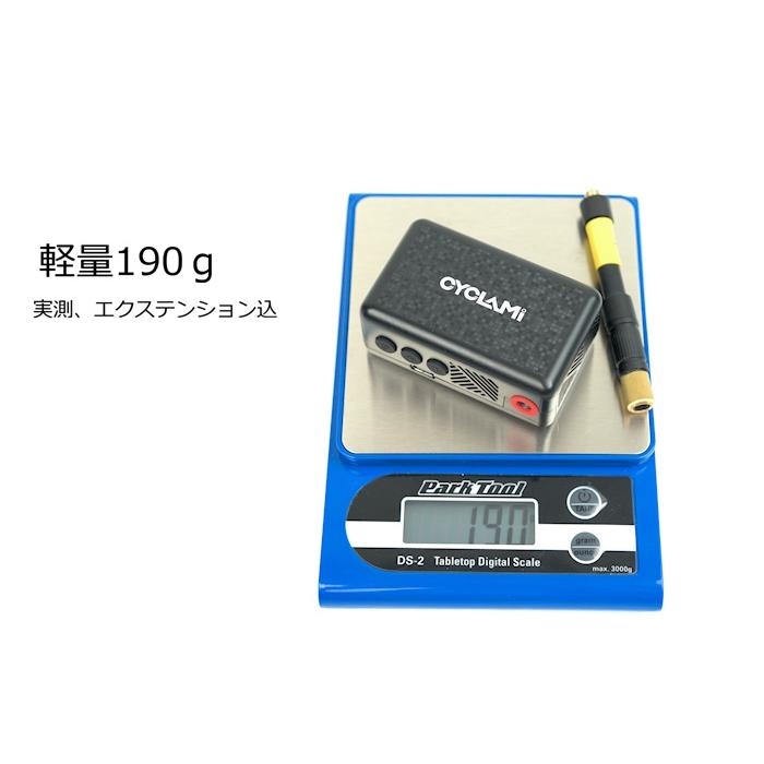 携帯ポンプ Cyclami （サイクラミ）新型電動エアーポンプ AM6 : 自転車