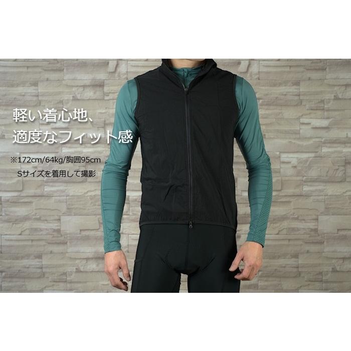 サイクルジレ 『ライトウェイトジレ ヴェローチェ』 サイクリングベスト ロードバイク |  | 01