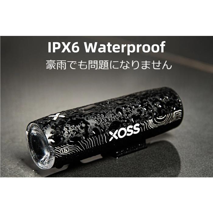 サイクルライト XOSS XL-1200 LEDフロントライト 1200ルーメンの爆光 |  | 06