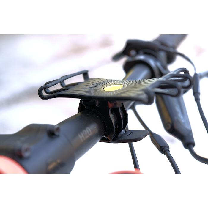 無印シンプル 360°シリコンスマホホルダー 自転車 オートバイ カート 