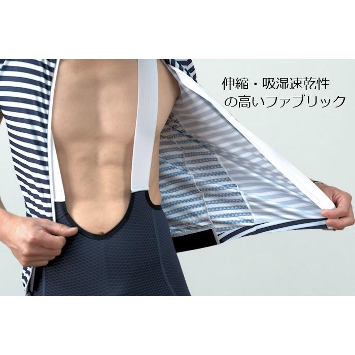 サイクルジャージ Trionfe（トリオンフ）ストライプジャージ