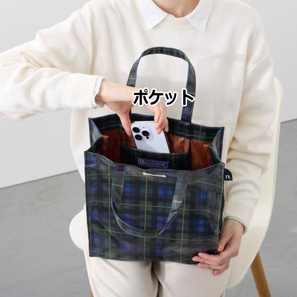 ルートート トートバッグ 新作 2026 ROOTOTE A4 アーキャトル サブバッグ レッスンバッグ チェック柄 タータンチェック 3722 | ROOTOTE | 05