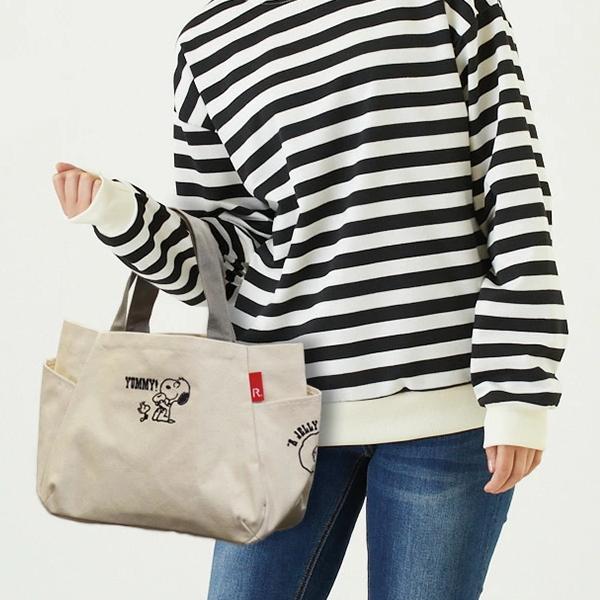 SNOOPY ルートート スヌーピー トートバッグ コラボ ROOTOTE