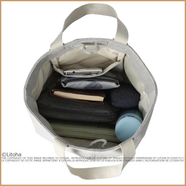 ルートート ROOTOTE トートバッグ ROOTOTE コットン 軽量 ボーダー 天竺 メランジ調 普段使い トートバック おしゃれ シンプル デリ 2665 | ROOTOTE | 08