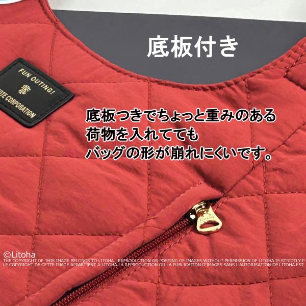 ルートート トートバッグ ROOTOTE 新作 2025 ショルダーバッグ パルーティ 撥水 ラウンド キルト キルティング 肩掛け 軽量 3674 | ROOTOTE | 14