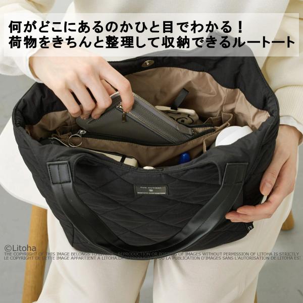 ルートート トートバッグ ROOTOTE 新作 2026 肩掛け 軽量 レディース パルーティ キルト ラウンド おしゃれ キルティング 3735 3736 | ROOTOTE | 14