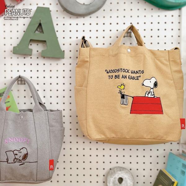 SNOOPY ルートート スヌーピー トートバッグ ショルダーバッグ SNOOPY ルートート スヌーピー トートバッグ ショルダーバッグ