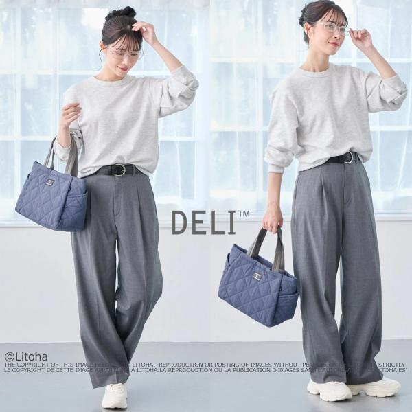 ルートート トートバッグ パルーティ ROOTOTE 新作 2025 キルト 撥水 軽量 キルティング デリ 3673 | ROOTOTE | 16