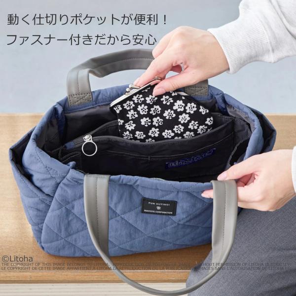 ルートート トートバッグ パルーティ ROOTOTE 新作 2025 キルト 撥水 軽量 キルティング デリ 3673 | ROOTOTE | 09