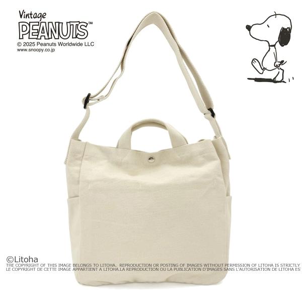 ルートート スヌーピー トートバッグ ショルダーバッグ 2way ROOTOTE 新作 2025 ピーナッツ 刺繍 PEANUTS 8383 正規販売店 | SNOOPY | 09