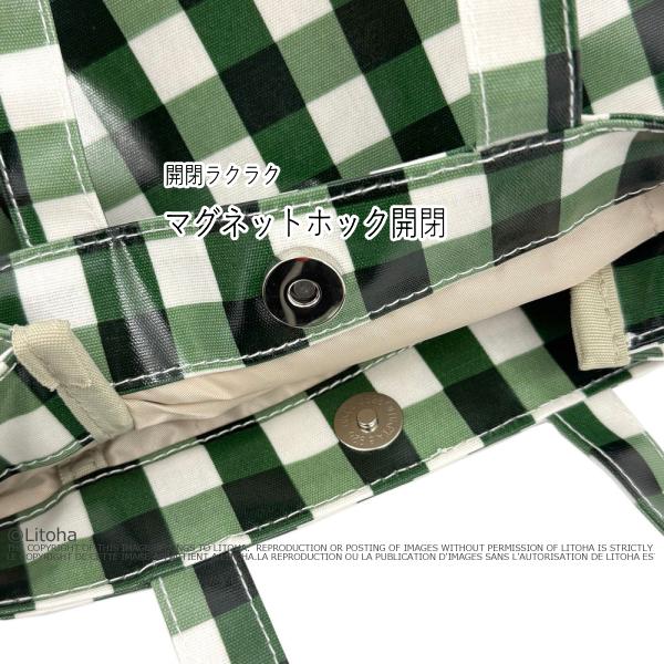 ルートート トートバッグ ROOTOTE 軽量 ラミネート チェック柄 ランチバッグ かわいい おしゃれ 新作 2025 スクエア サブバッグ 1029 | ROOTOTE | 09