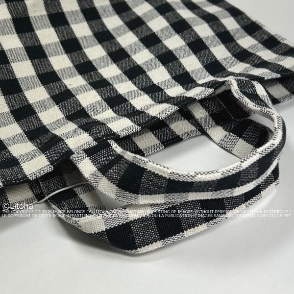 ルートート トートバッグ ROOTOTE 新作 2025 チェック柄 かわいい おしゃれ 普段使い リサイクル SDGs コットン デリ 1015 | ROOTOTE | 15