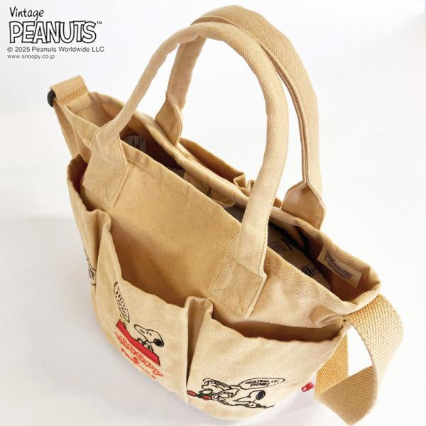 ルートート スヌーピー ショルダーバッグ ROOTOTE トートバッグ DELI デリ 2way 新作 2025 ピーナッツ snoopy PEANUTS 8421 正規販売店 | SNOOPY | 16